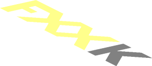 Logo Ferrari FXXK Text with Silver "K"