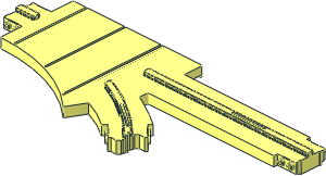 ~Monorail Track Point Right - Top ~Monorail Track Point Right - Top