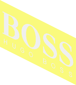 ~Minifig Torso with Boss Shirt with Mercedes Team Logos and Red Ribbon Pattern - Whtie Logo Boss with Neutral Outerbox
