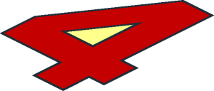 ~Sticker  0.8 x  7.8 with Black "44 Mercedes F1 W07 Hybrid 6" on Grey Background - Red Number 4