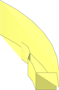 ~Plate Rounded Corner Half