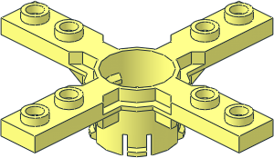 Technic Rotor  4 Blade  7 Diameter