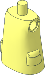 Minifig Torso Half Giant Minifig Torso Half Giant