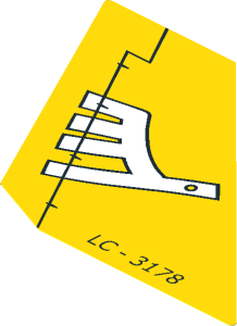 Sticker  4.2 x  5.7 with White Bird and "LC-3178" Right