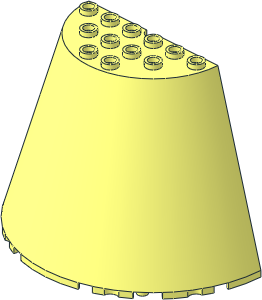 Cone Half 10 x 5 x 6 Cone Half 10 x 5 x 6