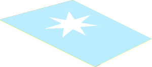 ~Sticker with Maersk Star Logo - Side