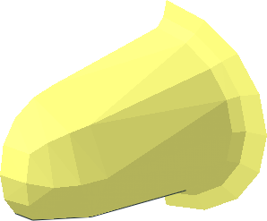 ~Minifig Head with with Elongated Nose, Nose