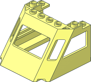 Train Front Sloping Top