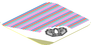 Sticker 1.8 x 1.8 with Bar Code and Rambi