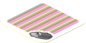 Sticker 1.8 x 1.8 with Bar Code and Cooligan