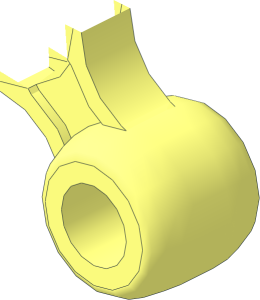 ~Technic Gear  4 Knob 45° Arm