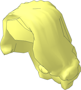 Minifig Hair Female Long Wavy with Tiara