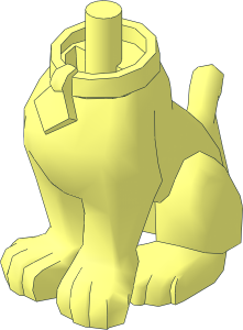 Animal Dog Sitting Great Dane Body