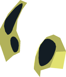 ~Animal Dog Sitting Great Dane Body - Right Legs Black Spots