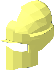 ~Minifig Hat Ninja Wrap Type 1 - Top and Inside Half