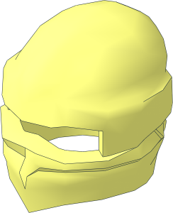 Minifig Hat Ninja Wrap Type 1