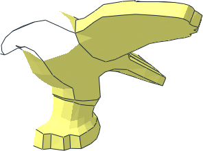 ~Animal Bird Falcon without Patternable Surfaces - Half ~Animal Bird Falcon without Patternable Surfaces - Half