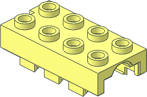 ~Electric Brick  2 x  4 Sensor Touch - Top