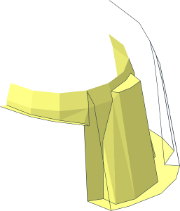 ~Minifig Hat Nemes without Patternable Surfaces - Half