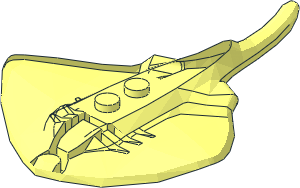 ~Animal Stingray without Patternable Surface