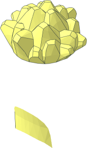 ~Minifig Head Muppet Beaker Hair