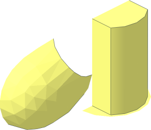 ~Minifig Head Muppet Beaker Nose Half