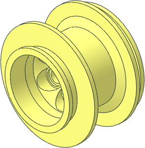 Wheel Rim 30 x 30 with 40mm Diameter Rear Rim