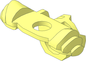 Minifig Armour with Shoulder Pads and Scabbard