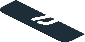 ~Sticker  0.8 x  1.9 with White LAZER Logo on Black Background Right - Sixth Face