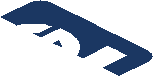 ~Sticker  0.8 x  1.6 with Black Triangle and White Sparco Logo on Blue Background Left - First Face