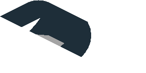 ~Sticker  0.8 x  1.6 with Headlamp on White Background Right - First Face