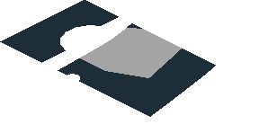 ~Sticker  0.8 x  1.6 with Headlamp on White Background Right -  Second Face