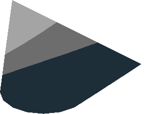 ~Sticker  0.8 x  1.6 with Headlamp on White Background Right - Fifth Face