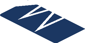 ~Sticker  4.0 x  1.8 with Black "2" on Blue and White Background - Fourth Face