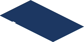 ~Sticker  4.0 x  1.8 with Ford and MS-RT Logos and Emergency Signals on Blue Background - Second Face