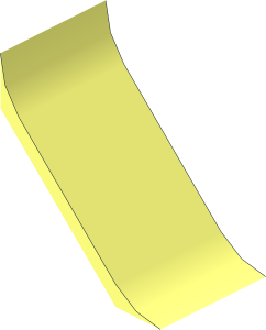 ~Door  1 x  4 x  6 Fence - Single Mesh - Quarter