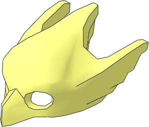 Minifig Mask Eagle Minifig Mask Eagle