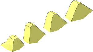 ~Animal Dragon Head Jaw Lower - Half Teeth