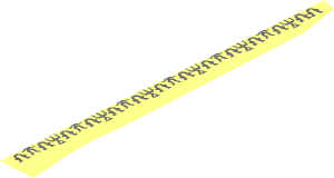 ~Minifig Robe Cloth 13L Tall Dune Symbols Pattern