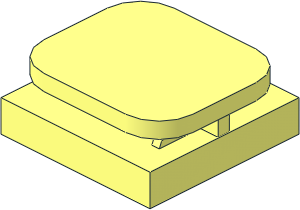 Tile  2 x  2 with Rounded Slab