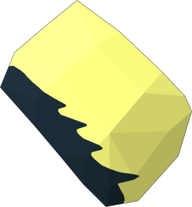 ~Minifig Head Muppet Janice Eye Half with Black Eyelashes Pattern