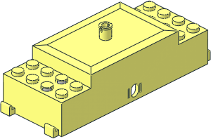~Electric Train Motor 9V Top Cover ~Electric Train Motor 9V Top Cover