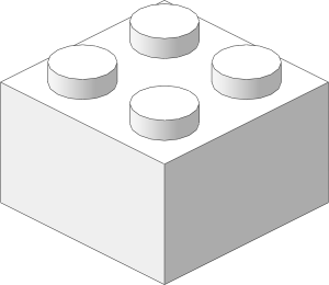 ~_Brick  2 x  2 White (Obsolete)