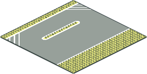 Baseplate 32 x 32 with Racing Pattern Baseplate 32 x 32 with Racing Pattern