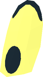 ~Minifig Head Looney Tunes Bugs Bunny Eye Pattern