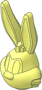 Minifig Head Looney Tunes Bugs Bunny