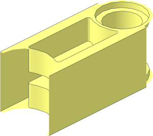 ~Znap Beam Segment with Connhole
