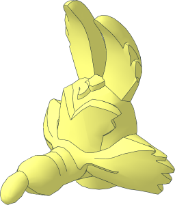 Minifig Head Looney Tunes Wile E. Coyote