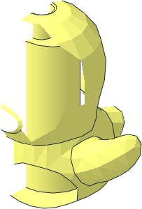 ~Animal Bird Chick Half without Patternable Surfaces