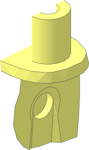 ~Figure Friends Hips with Thin Hinge Half